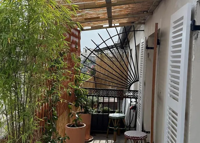 Duplex, Grand Balcon Et Sauna Παρίσι