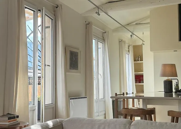 Duplex, Grand Balcon Et Sauna 아파트 파리
